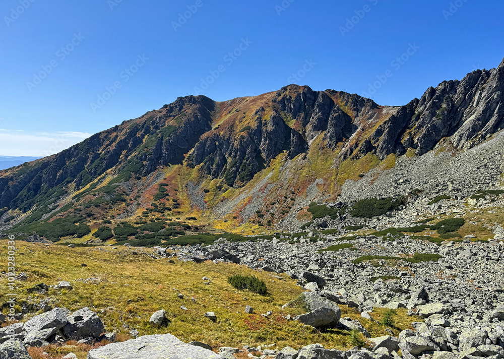 Lorenz ghat in the Slovakian Tatra mountain
