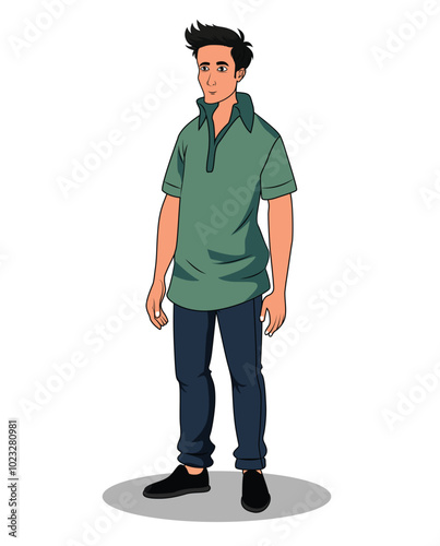 Village Elder Cartoon Character Concept
