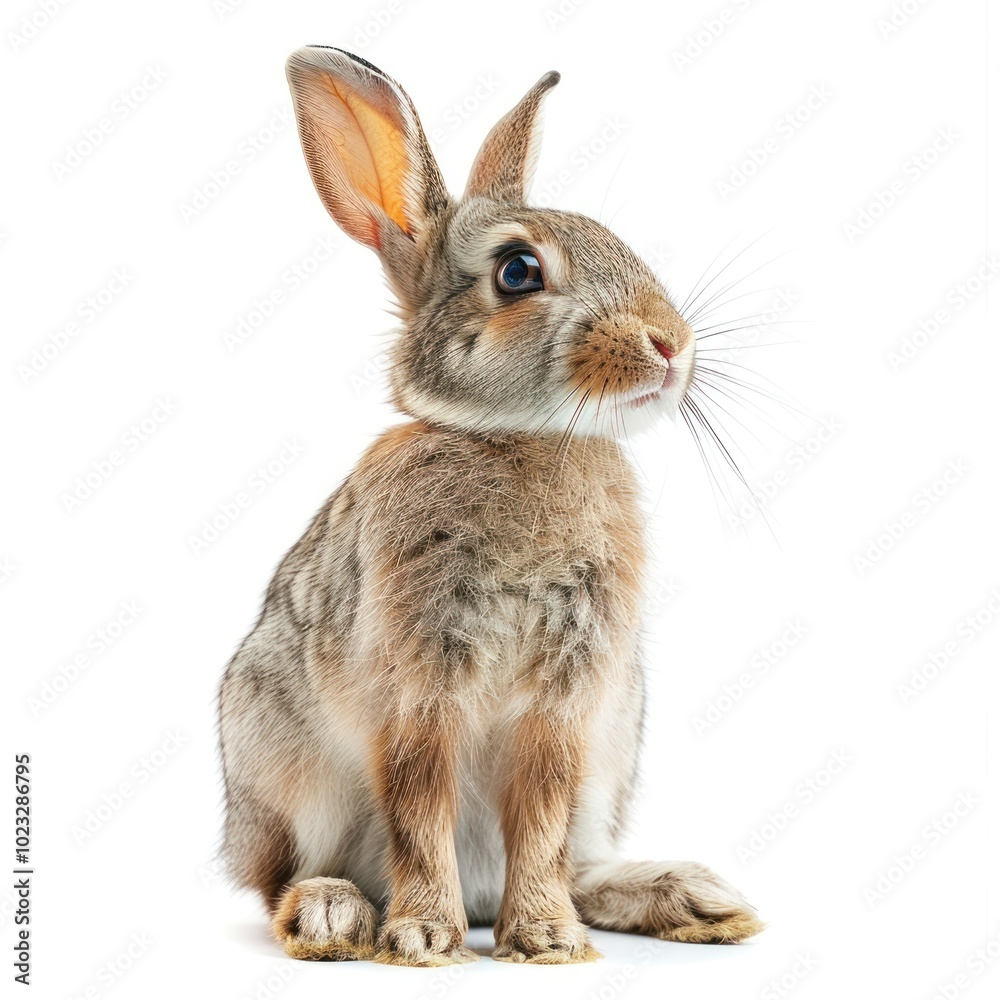 Obraz premium Happy leveret animal rodent mammal.