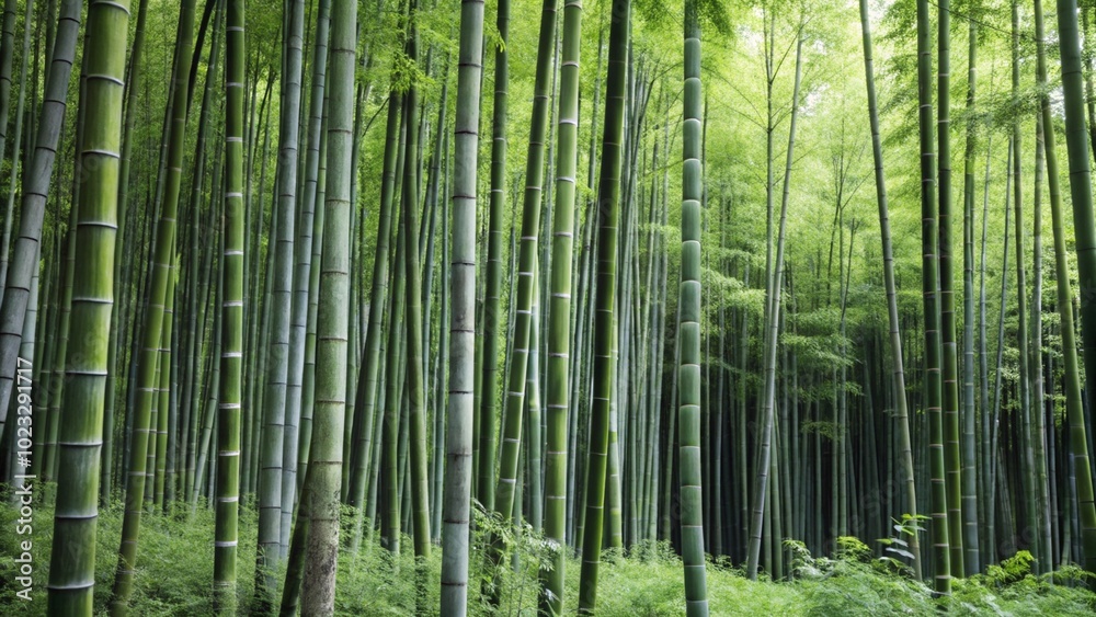 background with bamboo trees in a forest background with bamboo trees in a forest