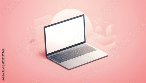 Mock up - screen mobile and laptop