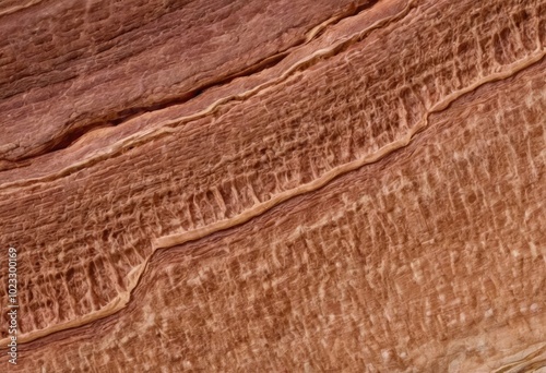 A magnified image of the skin's outer layers, with fine details of the stratum corneum and underlying structures visible.