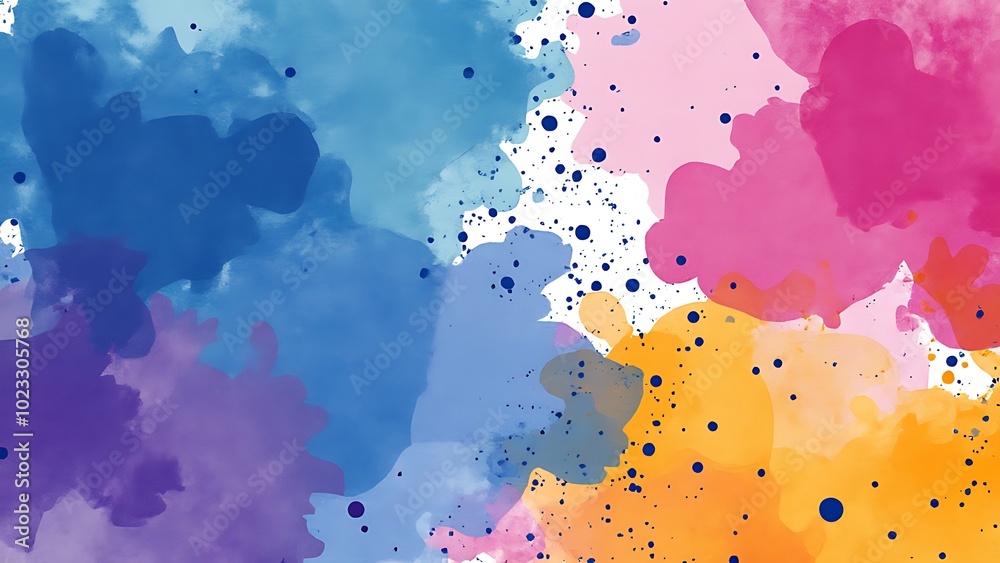 Obraz premium Seamless pattern with abstract pattern. Mixed media and collage.