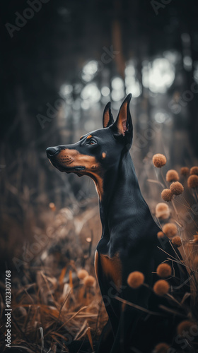 Photography of a dog. 