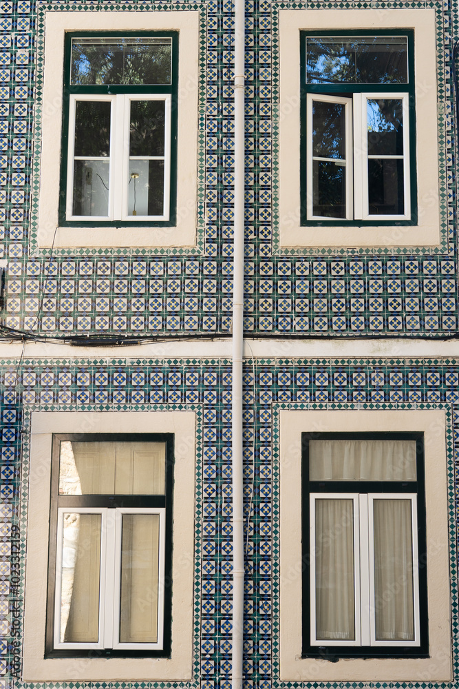 Fototapeta premium windows of a house