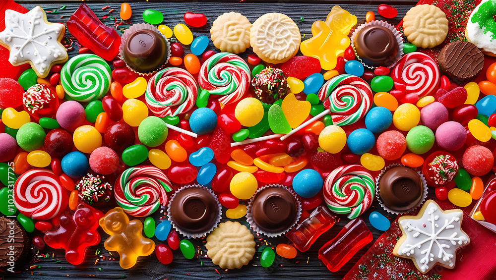 A Colorful Candy Wonderland: A Sweet Treat Feast
A Colorful Candy Wonderland: A Sweet Treat Feast
