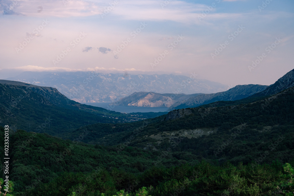 Fototapeta premium mountains in the morning