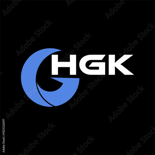 HGK letter logo design for your brand or company business. company logo ,rand, initial, finance logo, technology ,tech , marketing, fashion, education, web, security etc