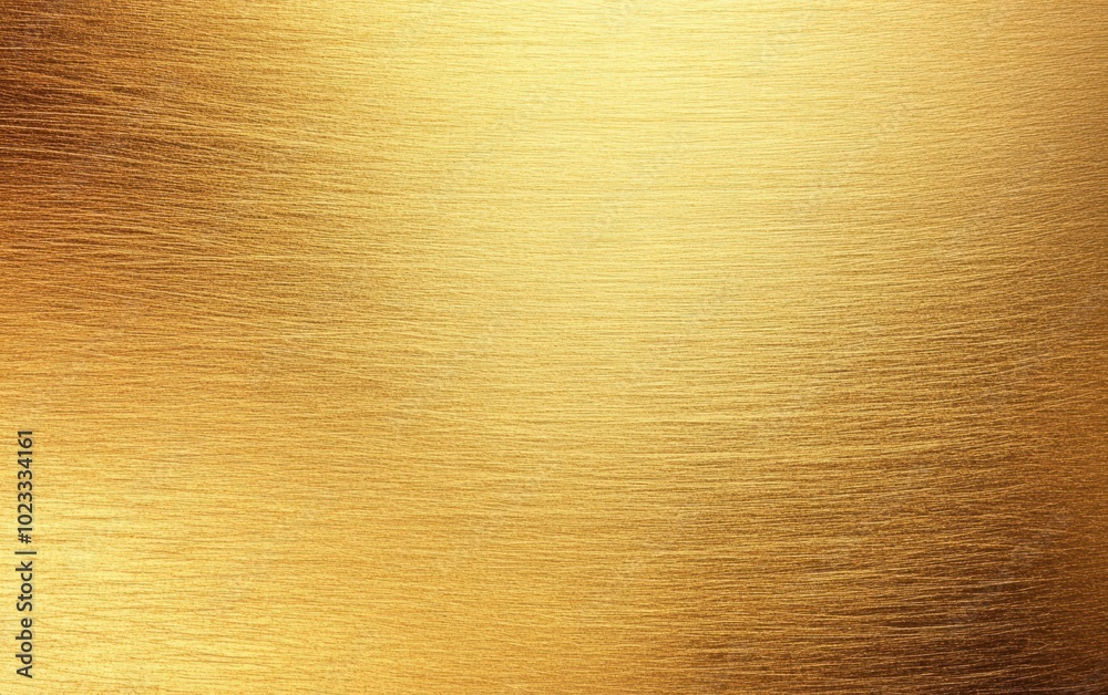 Close-up of a smooth, lustrous gold texture displaying stunning linear patterns, perfect for background use in various design projects. Close-up of a smooth, lustrous gold texture displaying stunning linear patterns, perfect for background use in various design projects.