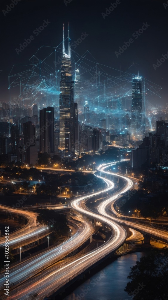 Obraz premium Statistics and Urban Development: World Statistics Day