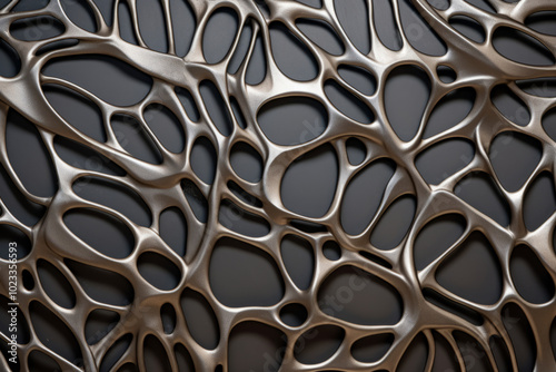 Background image of metallic surface