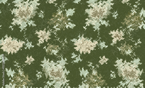 Digital And Textile Design Pattern