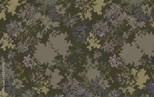 Digital And Textile Design Pattern
