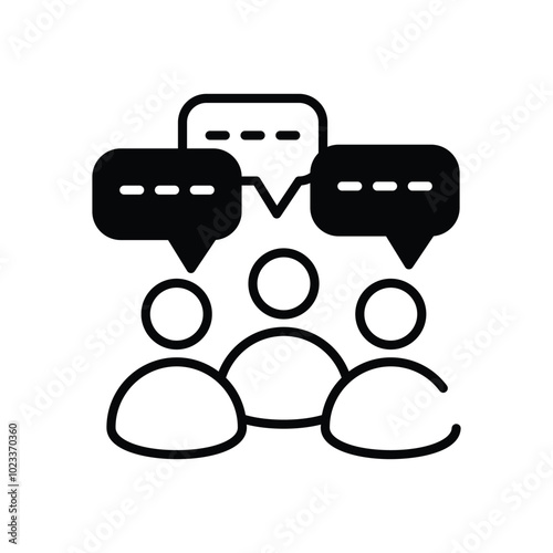 Group Chat vector icon