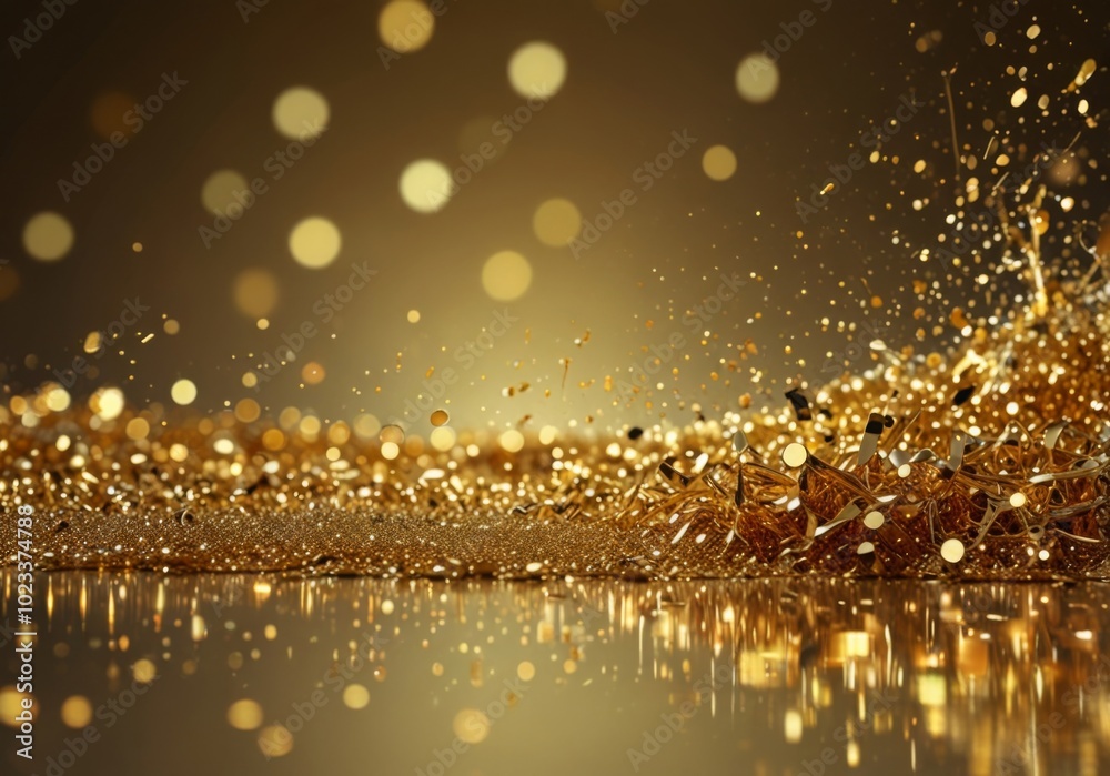 abstract background with gold dust abstract background with gold dust