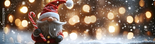 Festive Christmas Gnome Hol...
