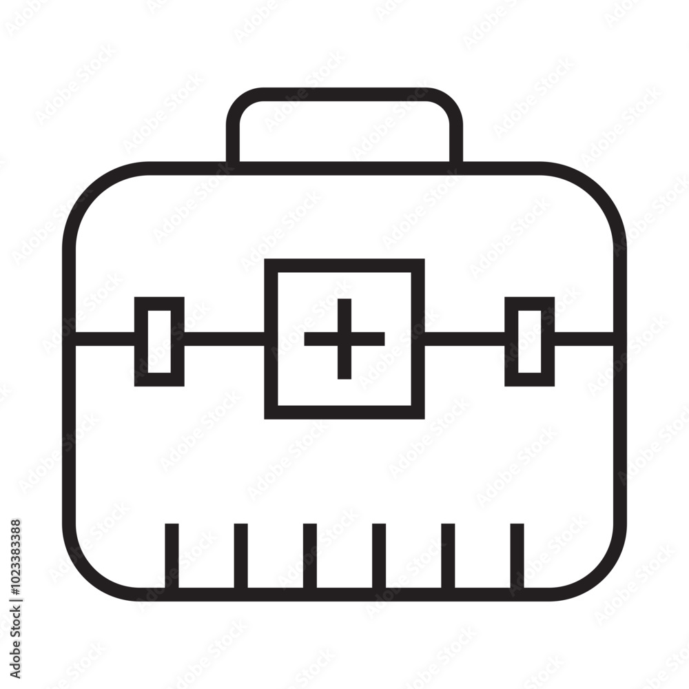 Obraz premium First Aid KitIcon Design