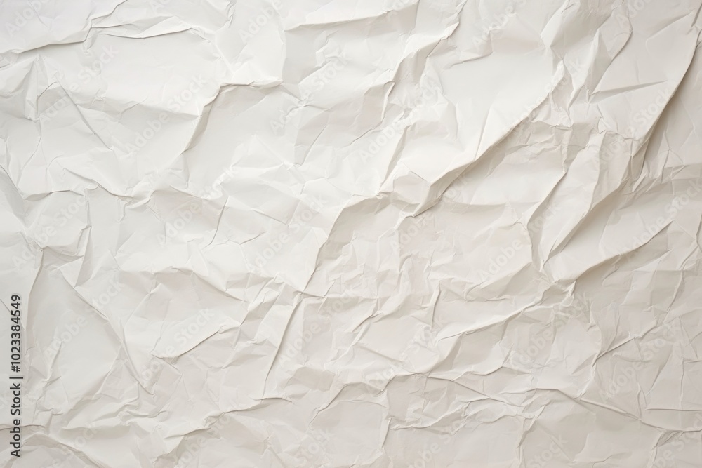 Crumpled paper background backgrounds white textured. Crumpled paper background backgrounds white textured.