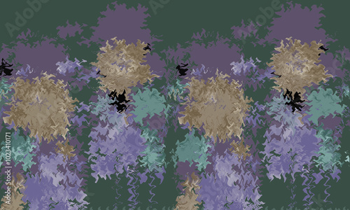 Digital And Textile Design Pattern