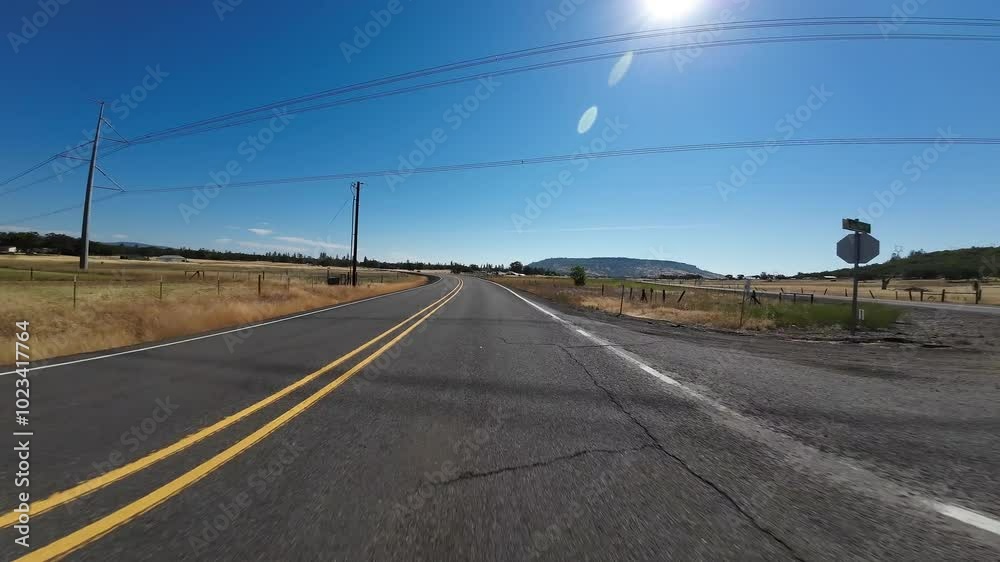 American Northwest Rural Road 03 Front View Oregon Jackson County Driving Plates Oregon USA Ultra Wide American Northwest Rural Road 03 Front View Oregon Jackson County Driving Plates Oregon USA Ultra Wide