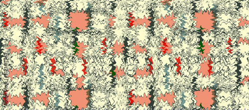Digital And Textile Design Pattern