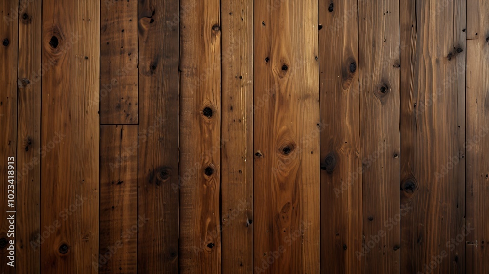 Rustic Wooden Planks with Knots and Natural Grain for Seamless Background Rustic Wooden Planks with Knots and Natural Grain for Seamless Background