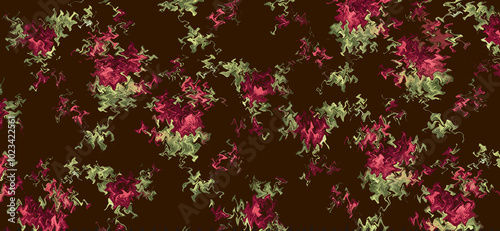 pattern with flowers