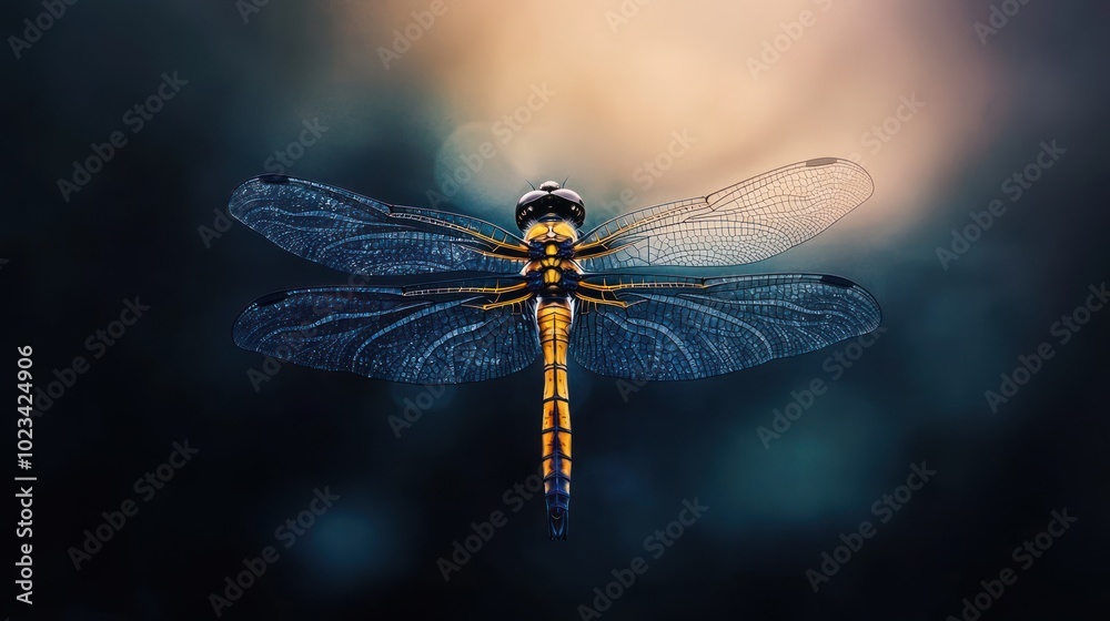 Dragonfly in Flight Dragonfly in Flight