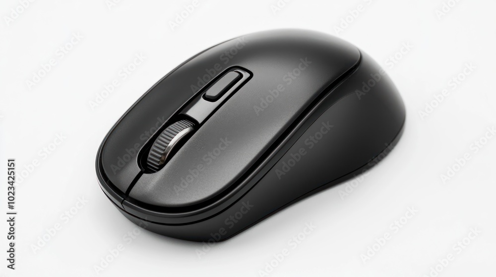 Black Wireless Computer Mouse Black Wireless Computer Mouse