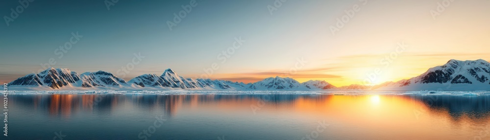 A dramatic landscape depicting the effects of global warming A dramatic landscape depicting the effects of global warming