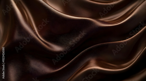 Abstract Brown Fabric Texture Background