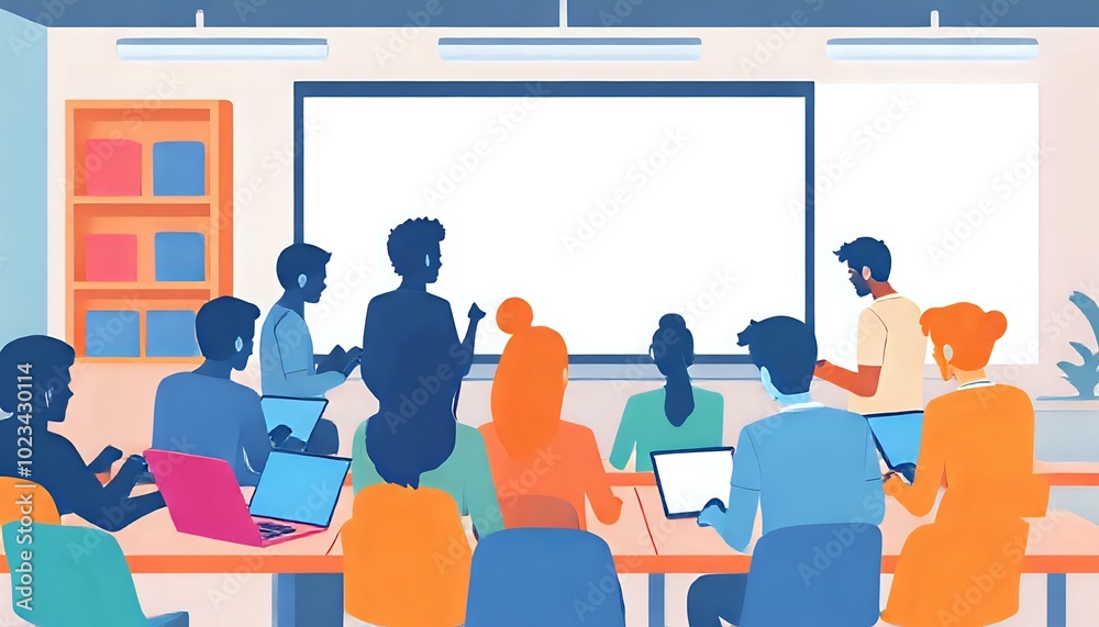 Engaged Classroom Discussion with Interactive Session Engaged Classroom Discussion with Interactive Session