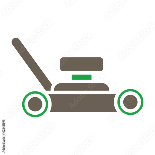 Lawnmower Icon Design