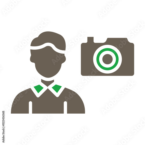 Cameraman Icon Design