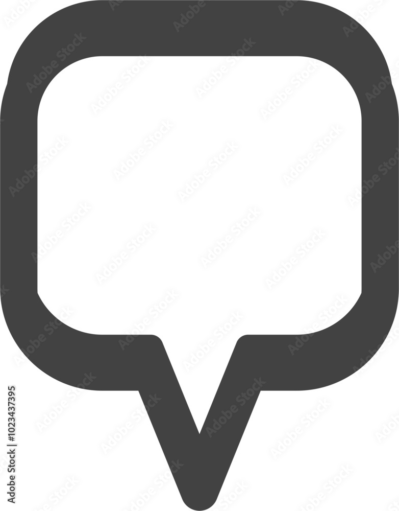 chat message speech bubble outline black chat message speech bubble outline black
