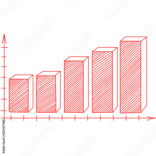 Business infographics icons with different diagram vector illustration. Abstract data visualization, marketing charts and graphs. Business statistics, planning and analytics, forecasting growth rates