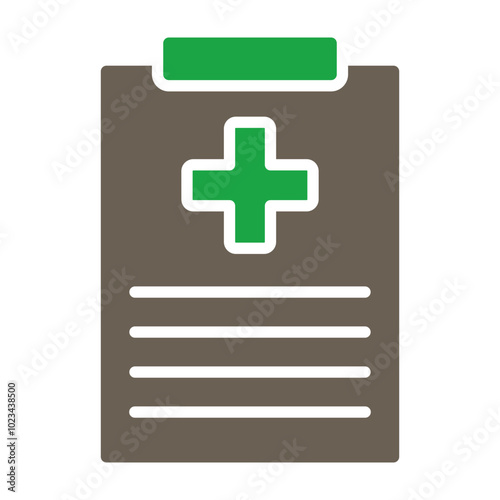 Health Report Icon Design