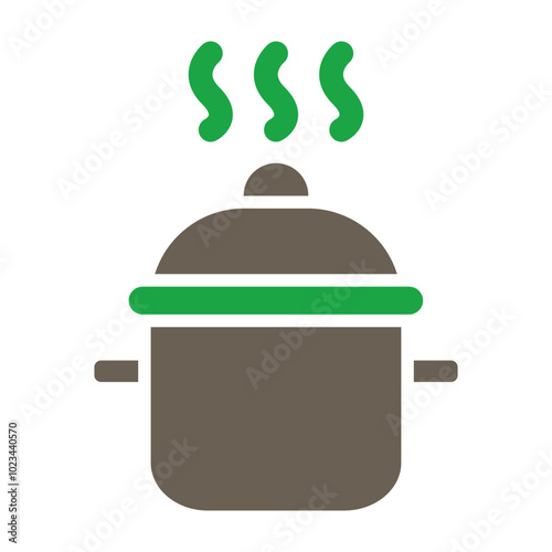 Cooking Pot Icon Design