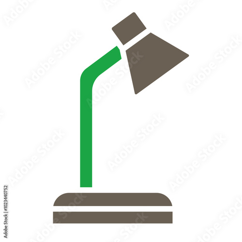 Desk Lamp Icon Design