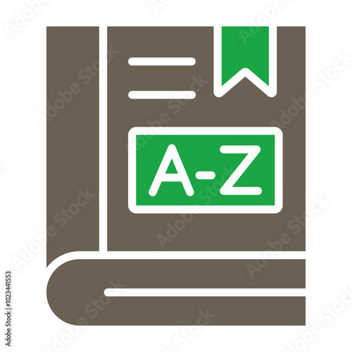 Dictionary Icon Design