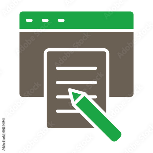 Copywriter Icon Design
