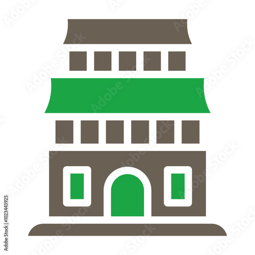 Pagoda Icon Design