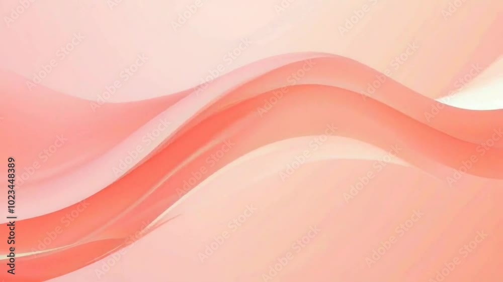 Soft, flowing abstract design in warm coral tones, ideal for backgrounds or digital art. Soft, flowing abstract design in warm coral tones, ideal for backgrounds or digital art.