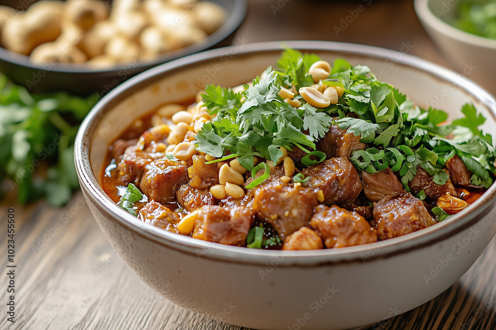 Hinlay curry pork Hinlay curry pork