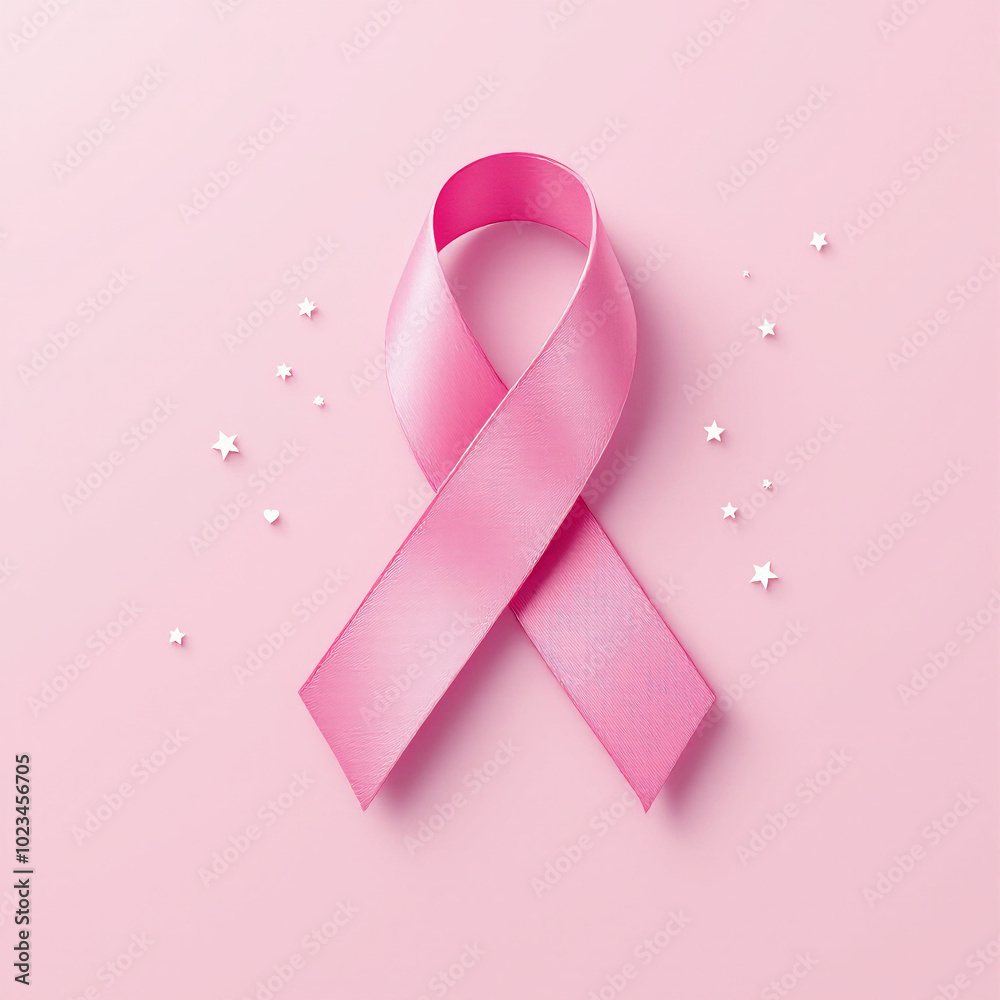 Dia Mundial de Combate ao Câncer de Mama. Laço rosa em um fundo rosa claro, cercado por pequenas estrelas. A imagem simboliza a conscientização e apoio ao combate ao câncer de mama.
Dia Mundial de Combate ao Câncer de Mama. Laço rosa em um fundo rosa claro, cercado por pequenas estrelas. A imagem simboliza a conscientização e apoio ao combate ao câncer de mama.