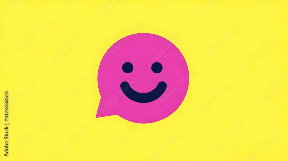 Fototapeta premium Happy icon . Business annual survey, Customer service evaluation, atisfaction survey, Service rating and satisfaction concept