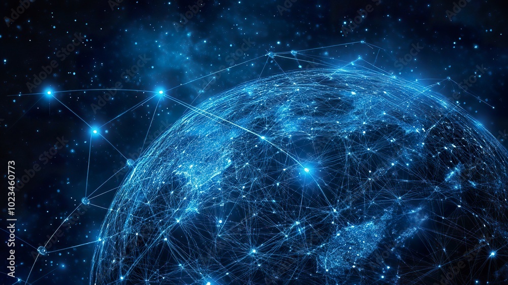 Digital technology and internet network connection for big data and marketing Digital technology and internet network connection for big data and marketing