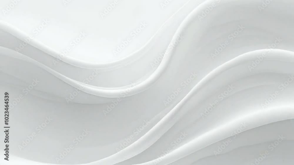Abstract white wavy patterns create a smooth, modern aesthetic. Abstract white wavy patterns create a smooth, modern aesthetic.