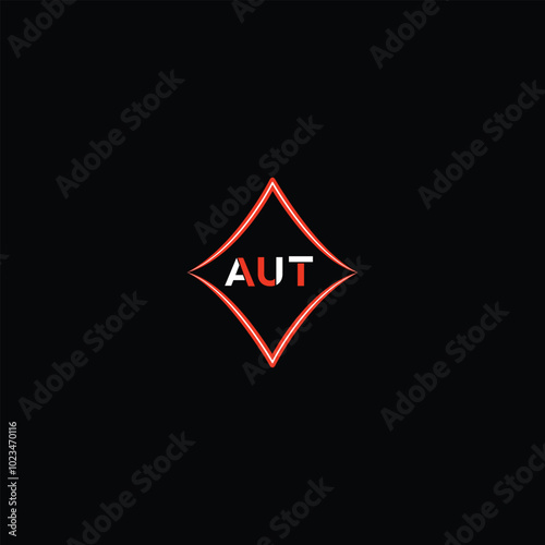 AUT Letter Initial Logo Design Template Vector Illustration