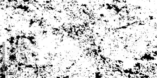 Grunge Black And White Urban Vector Texture Template. Easy To Create Abstract Dotted,